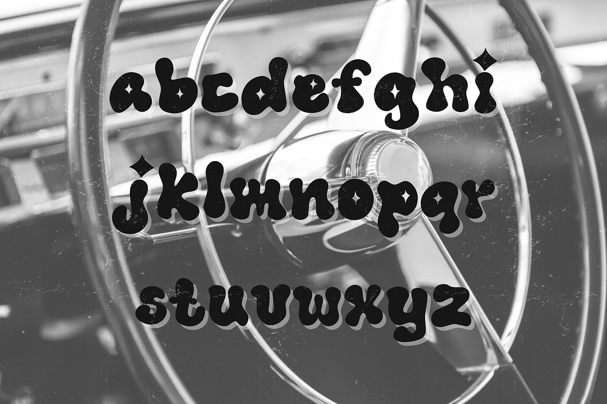 Morit retro font, a Script Font by JJuta (Photo 5 of 8)