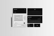 Clean Stationery Design Set, a Stationery Template by Creadeas (Thumbnail 5 of 6)