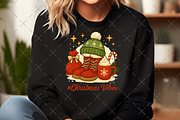 Christmas Vibes PNG, an Illustration by Craft Nest (Thumbnail 4 of 6)