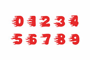 Fire Blaze - Flame Font, a Font by Fourteen Letter (Thumbnail 4 of 9)