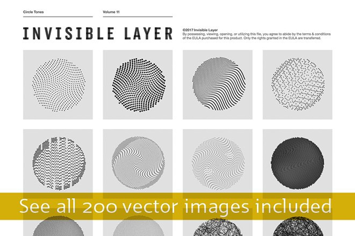 800 Vectors | CirclesSquares&Leaves, a Texture Graphic by invisiblelayer (Photo 3 of 5)