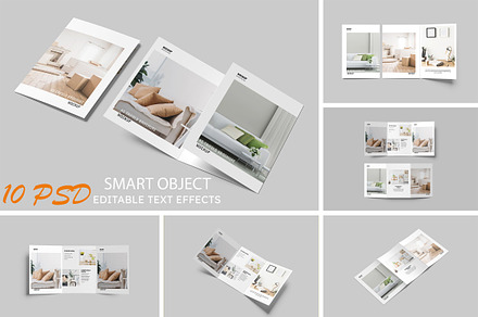 A5 Trifold Brochure Mockup, a Brochure Template by Difa Design