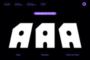 CS Ablaze – Bold Display Font, a Sans Serif Font by Craft Supply Co. (Thumbnail 2 of 8)