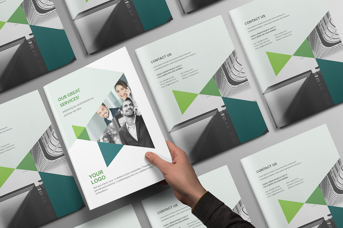 Company Brochure Template, a Brochure Template by Taiffco (Photo 1 of 7)