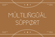 Cinnamon - Advertisement Font, a Sans Serif Font by RockboyStd (Thumbnail 9 of 12)