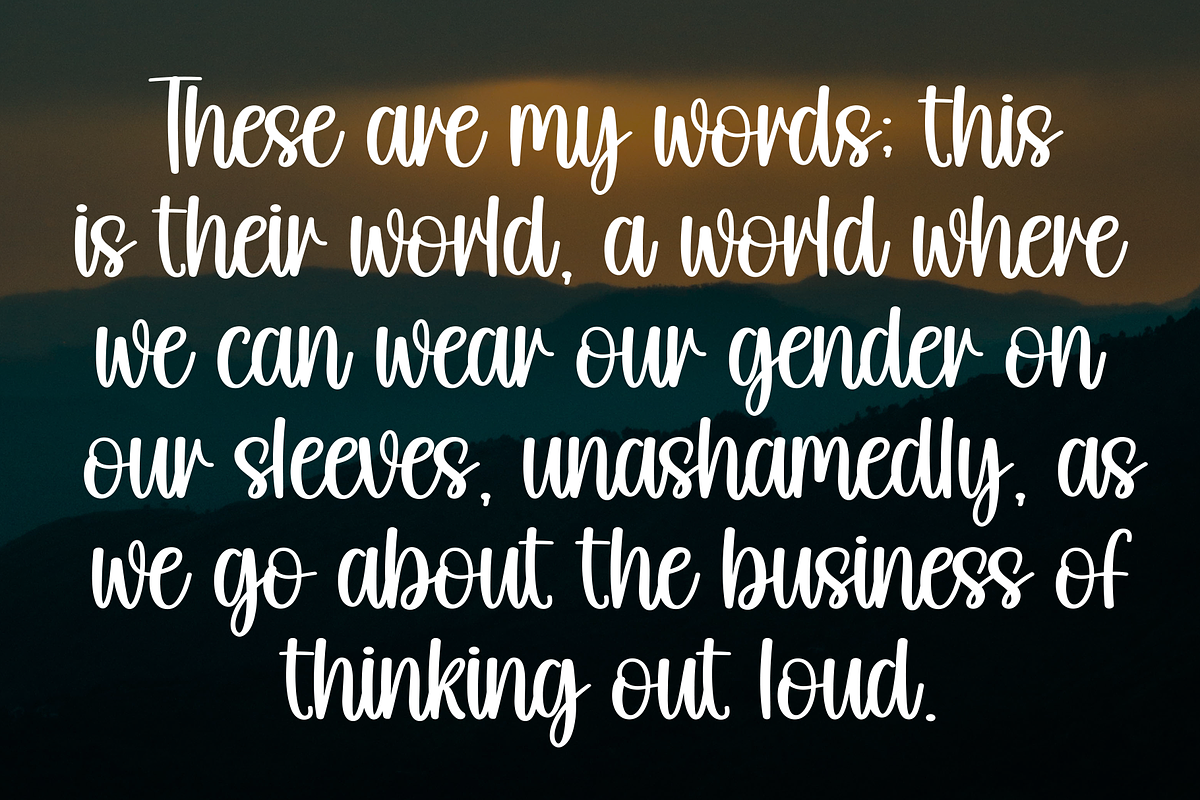 Starlight | Script Font, a Handwritten Font by Scratchones (Photo 6 of 8)