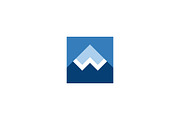 Mountain Peak Logo, a Branding & Logo Template by Mauro Bertolino (Thumbnail 1 of 3)