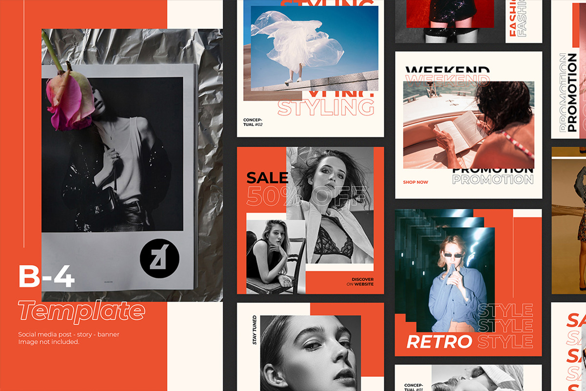 Chanut-is bundle : Templates pack V1, a Social Media Template by Chanut is industries (Photo 3 of 14)