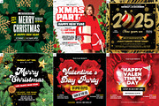 24 Flyer Templates, a Templates & Theme by iDoodle Studio (Thumbnail 3 of 6)