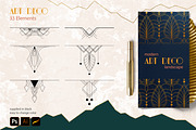 Art Deco Landscape Creator Kit, an Object Graphic by Polli Deeva (Thumbnail 2 of 19)