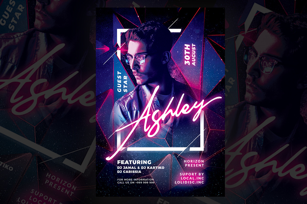 Guest Dj Flyer, a Flyer Template by Azruca