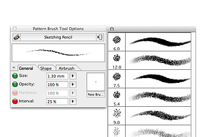 Manga Studio 4 Custom Brush Set