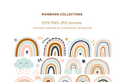 Animals and Rainbows Bundle, an Animal Illustration by MoleskoStudio (Thumbnail 4 of 9)