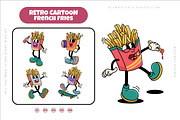 18 Traditional French Fries Mascot, a Food Illustration by Allmostudio (Thumbnail 3 of 5)