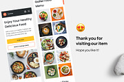 Comer - Responsive Food Delivery, an UI Kit Template by Panen Creative (Thumbnail 3 of 3)