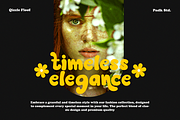 Qizzle Floof - Groovy Bubble Typefac, a Sans Serif Font by Pandeka Studio (Thumbnail 4 of 9)