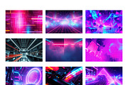 Futuristic Techno Backgrounds Pack, a Background Graphic by pictures for you (Thumbnail 5 of 12)