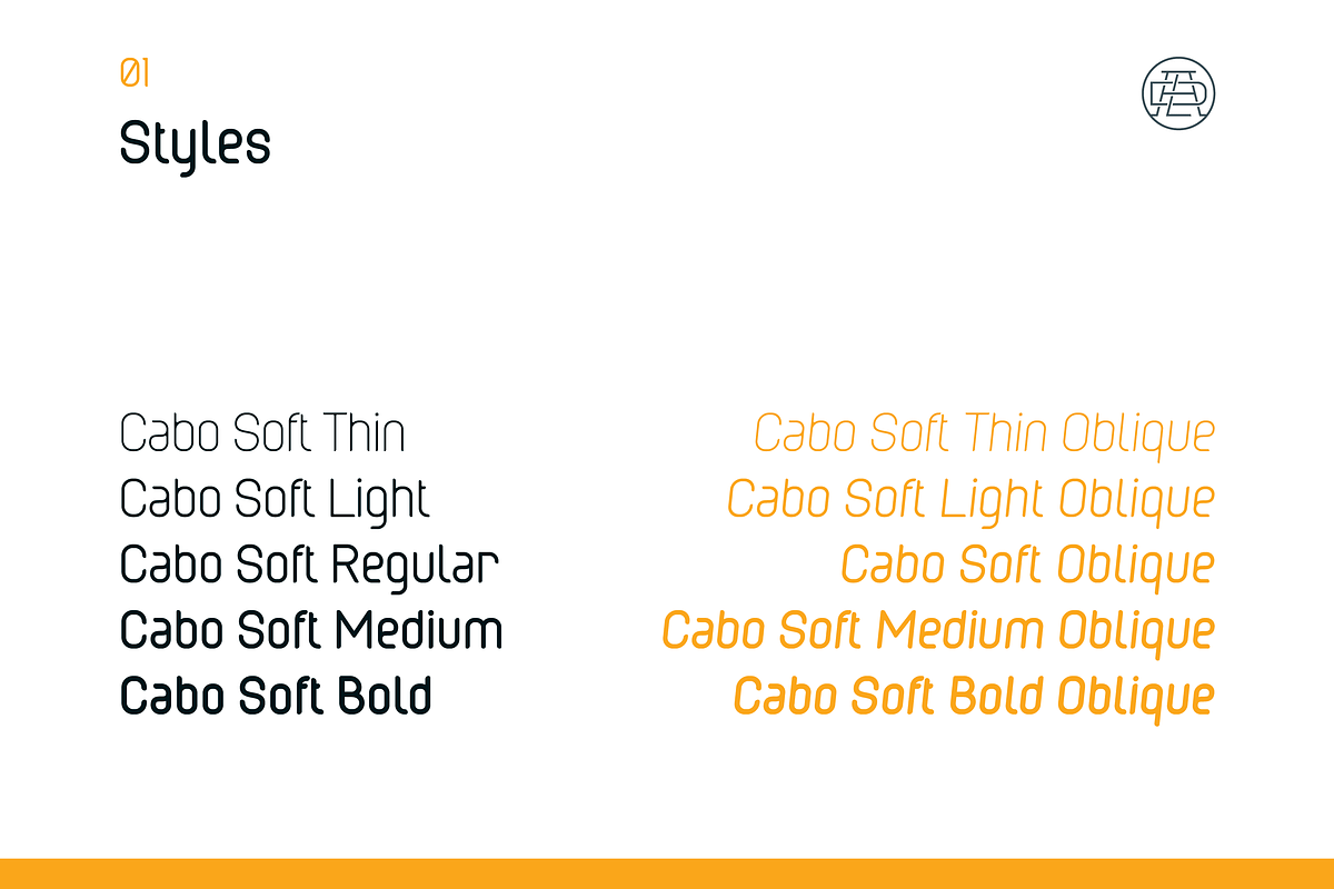 Cabo Soft Typeface, a Sans Serif Font by Bogdan Casota (Photo 2 of 8)