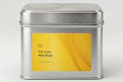 Metal Tin Can Mockup Bundle, a Packaging Mockup by graphypix (Thumbnail 11 of 14)