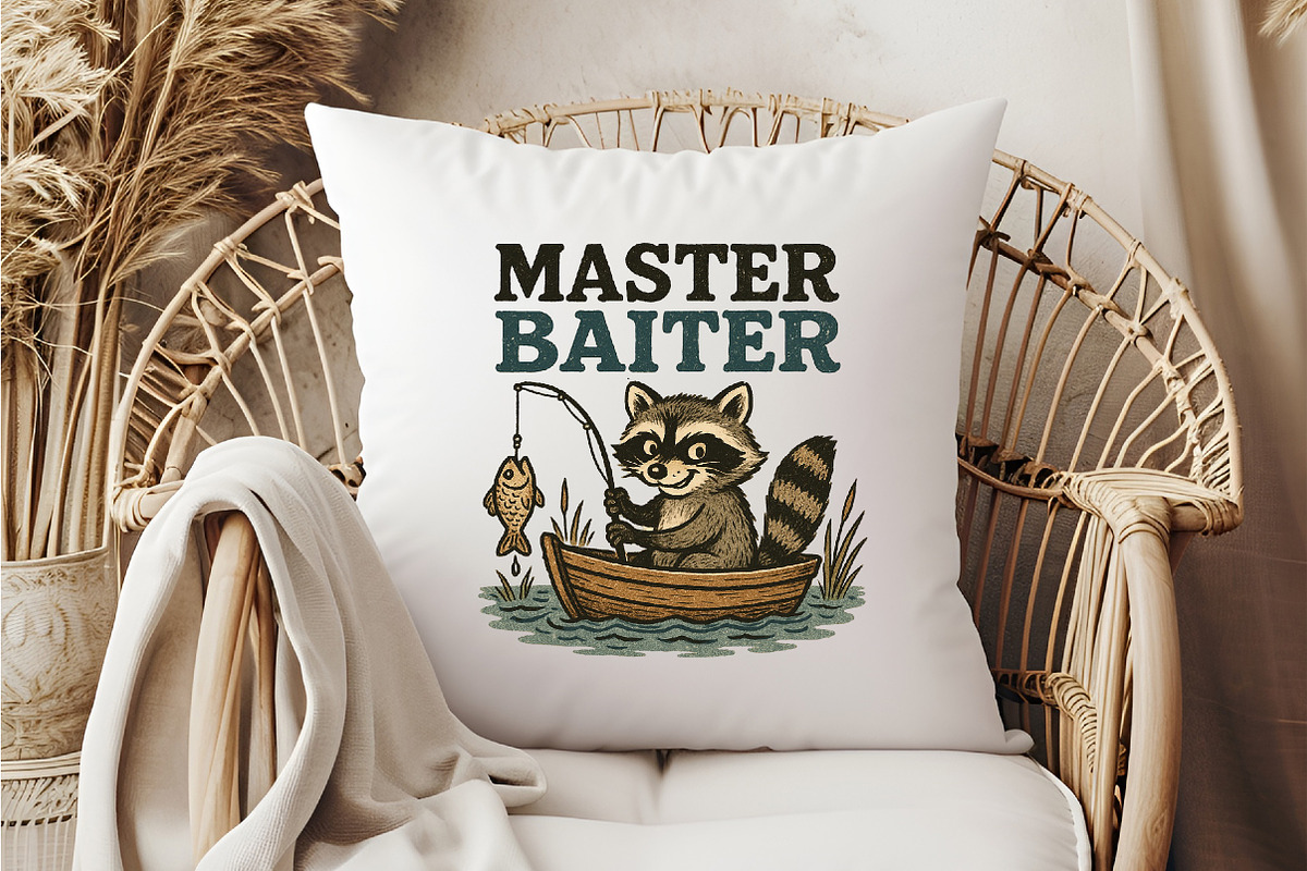 Master baiter PNG - Funny fishing, an Illustration by DreamCafeArt (Photo 4 of 7)