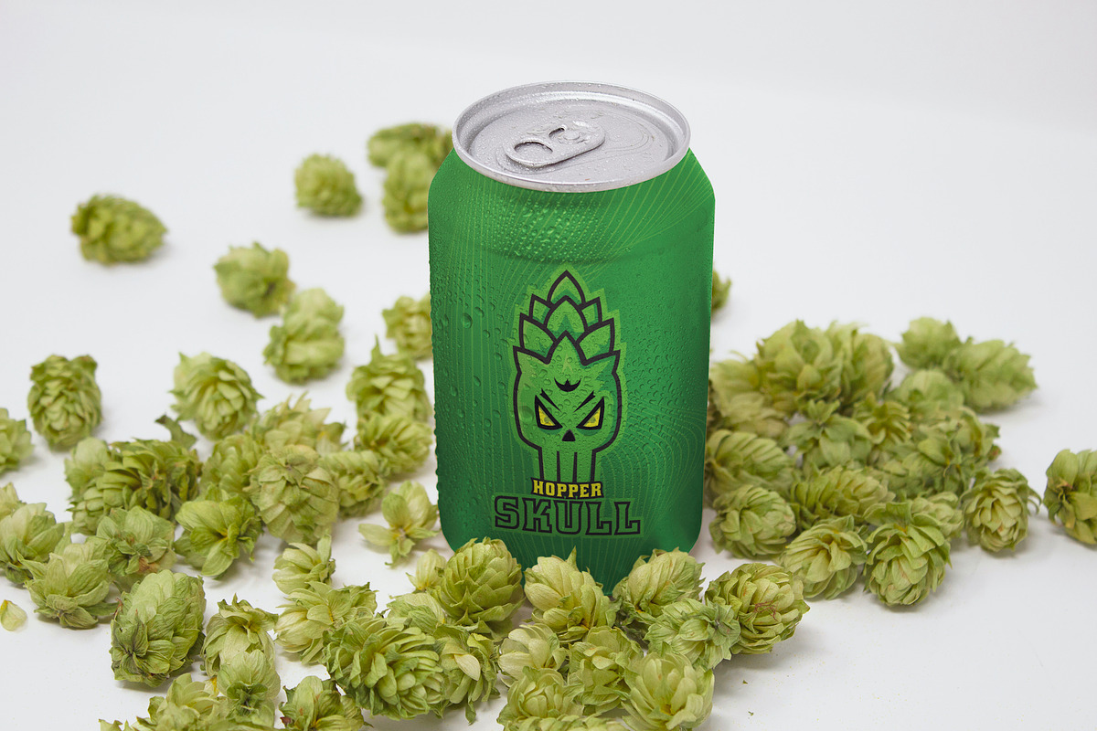 Hop Skull Beer Logo, a Branding & Logo Template by Best Project (Photo 1 of 5)