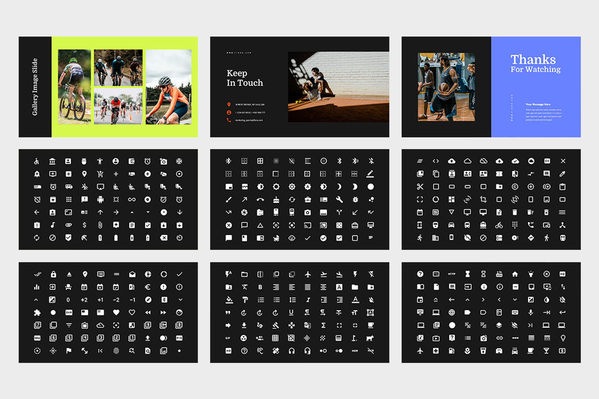 Fiora : Sports Powerpoint, a Presentation Template by Punkl Camp (Photo 9 of 9)
