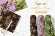 Tropical Australian Blooms, a Pattern Graphic by Sketchbook Designs (Thumbnail 6 of 9)