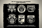 Vector Set of Shooting Club Badges, an Object Graphic by bazzier_graphik (Thumbnail 3 of 5)