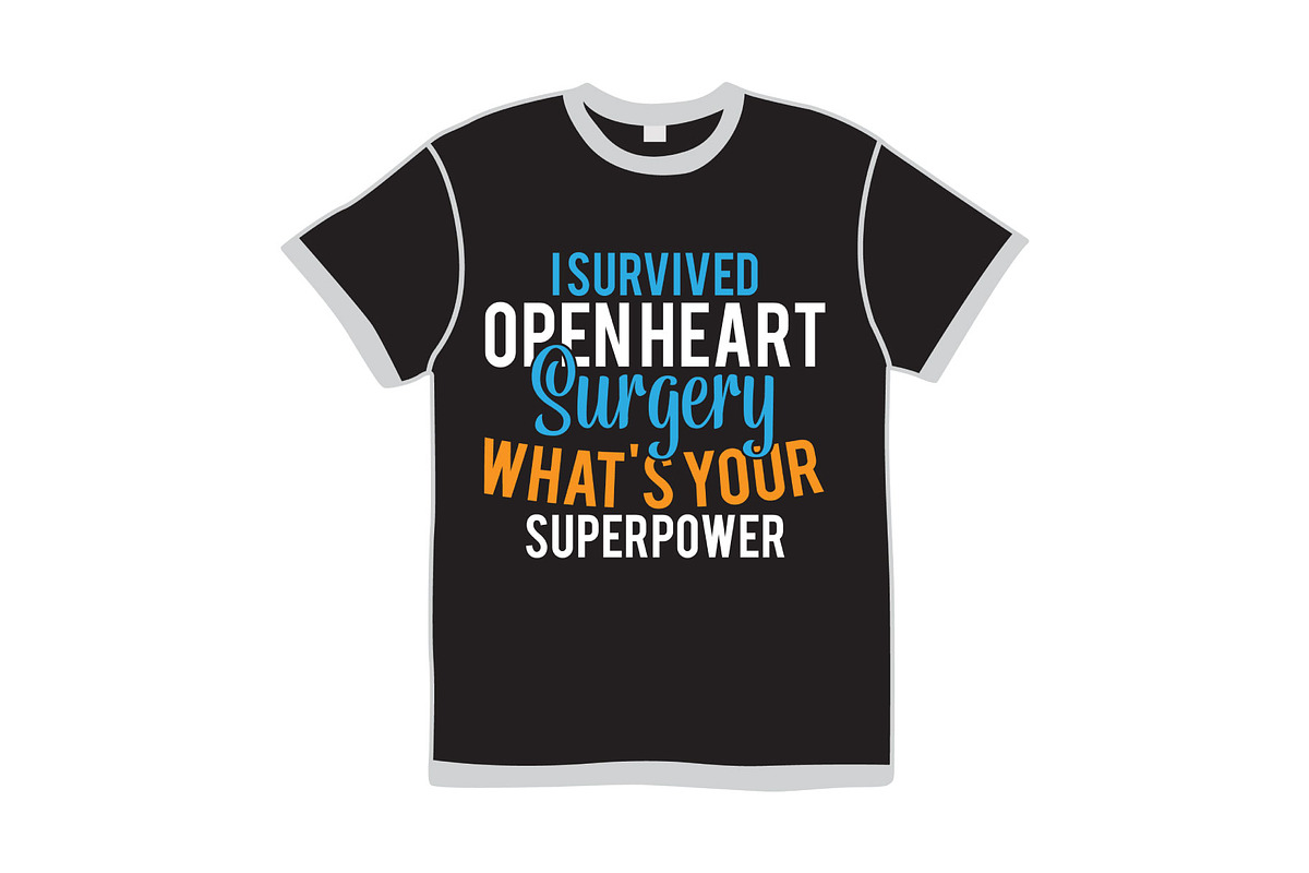 Open Heart Surgery Shirt Design, a Graphic by Vector Portal (Photo 4 of 5)