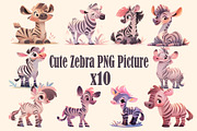 Cute animal collection 400 PNG, an Animal Illustration by DesignFolioHub (Thumbnail 29 of 34)
