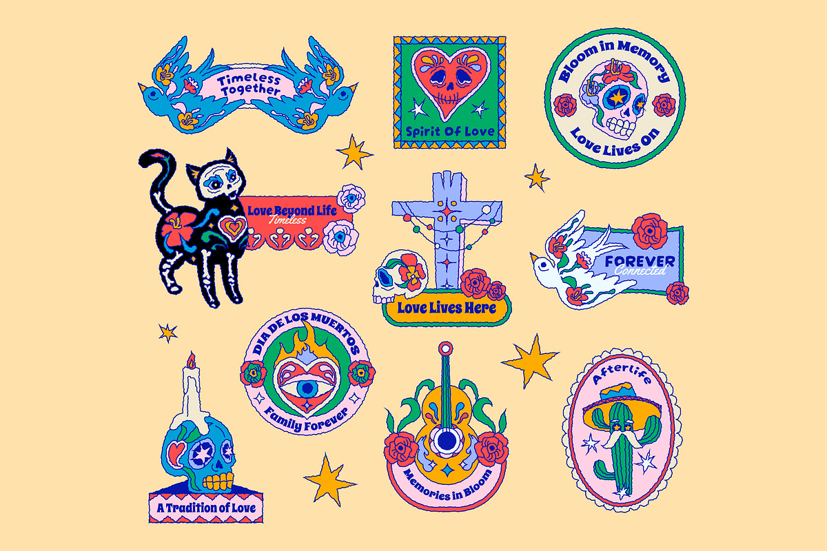 Dia De Los Muertos Illustration, a Seasonal Illustration by graphicook (Photo 1 of 3)