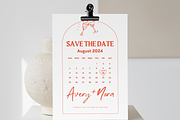 Save The Date Wedding Invitation, an Invitation Template by Story Native (Thumbnail 6 of 6)