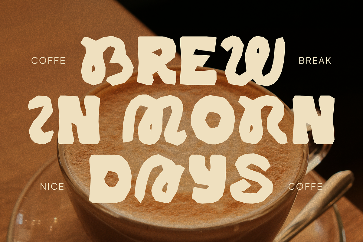 Pagoby – Mixed Cutout Font, a Handwritten Font by Mahesans Co (Photo 4 of 10)