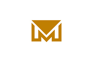 Letter M Unique Logo