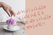 jasmine tea font, a Script Font by Mariyana (Thumbnail 5 of 7)