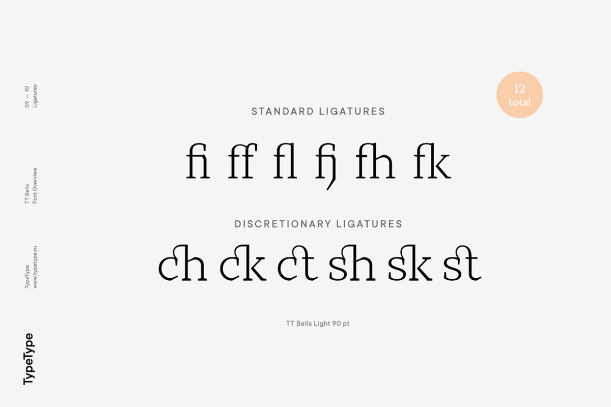 TT Bells, a Serif Font by TypeType (Photo 9 of 11)