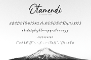 Otamendi Signature Font, a Script Font by Pen Culture (Thumbnail 8 of 9)