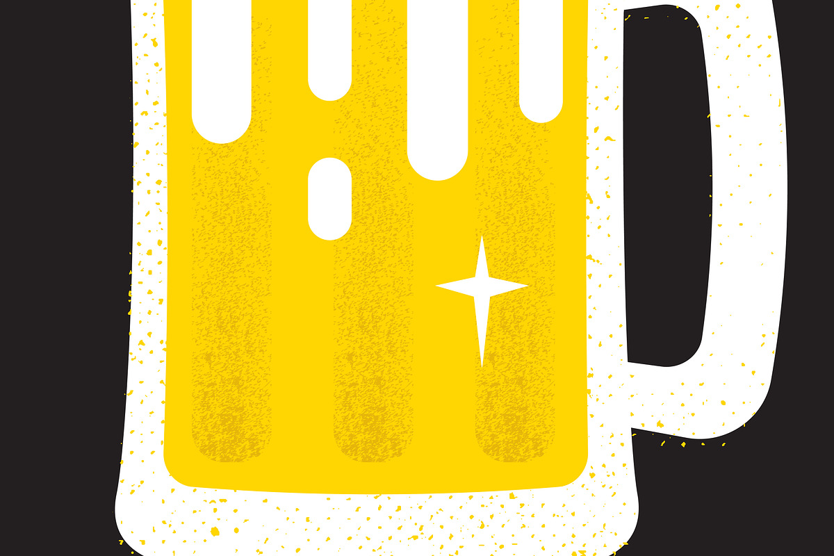 BERR GLASS & MUSTACHES, a Food Illustration by Do2design (Photo 2 of 2)