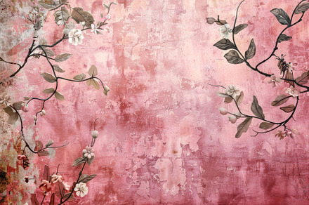 Painting featuring vibrant flowers i, a Photo by Iftikhar Alam