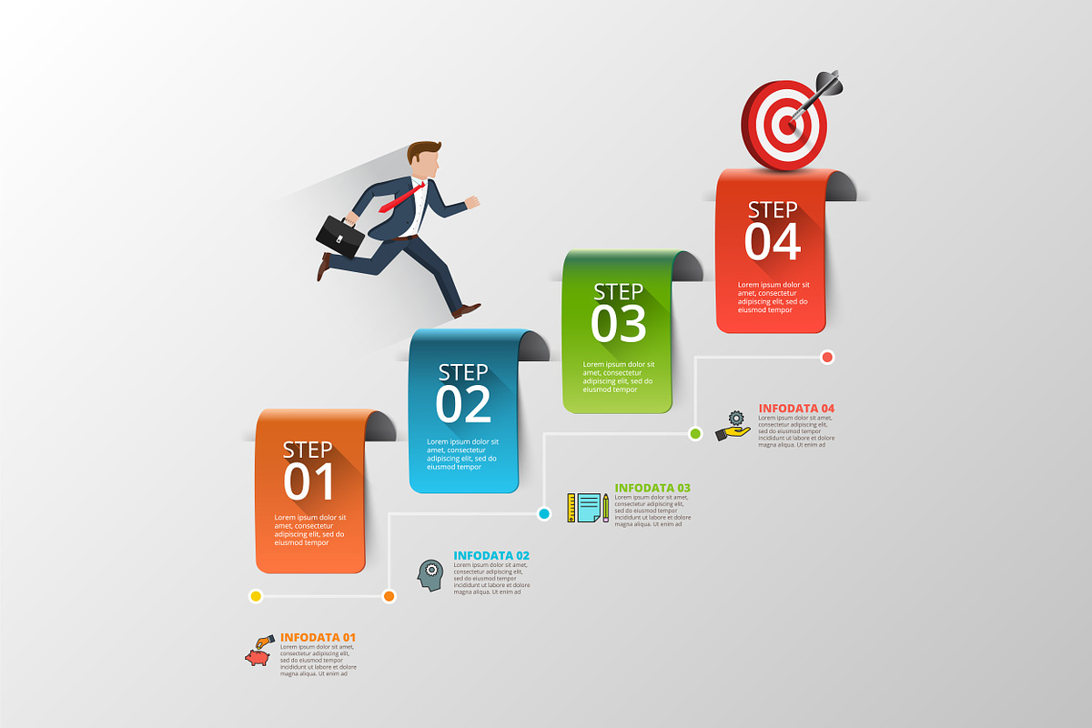 Diagrams for business infographic v5, a Presentation Template by Abert (Photo 2 of 7)