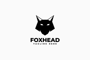 Fox Head Logo Template, a Branding & Logo Template by Zeer Graphic