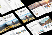 Travel Magazine Layout Template, a Magazine Template by Spark_Creative (Thumbnail 2 of 10)