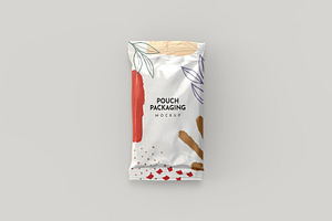 Pouch Packaging Mockup - 8 Views