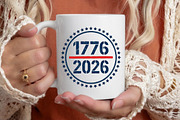1776 2026 Patriotic USA Design, a Seasonal Illustration by designcity5 (Thumbnail 4 of 4)