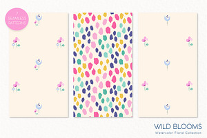 Watercolor Florals BONUS Graphics