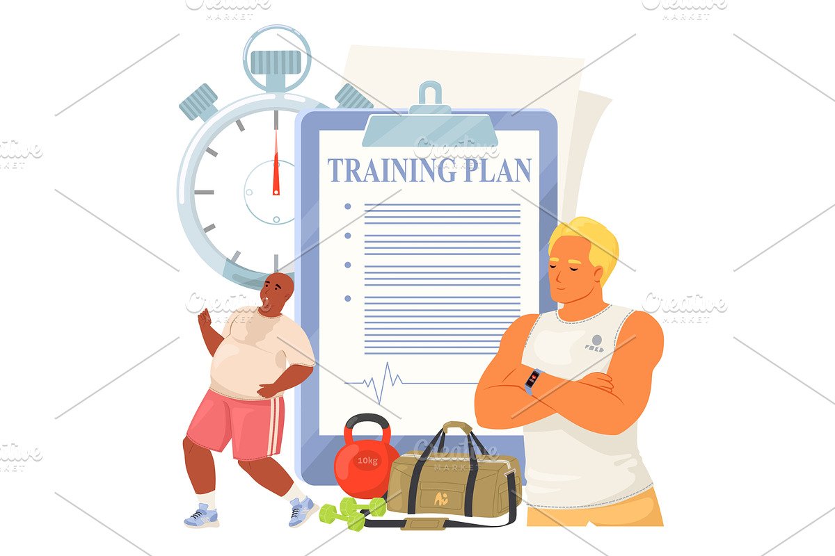 Two individuals are participating in, a Sport Illustration by SiberianArt