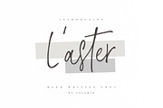 L'aster Font, a Script Font by Calamar Studio (Thumbnail 14 of 14)