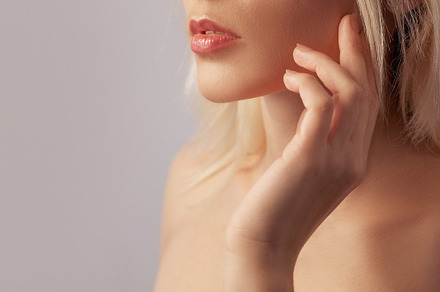 Lips makeup plumping gloss care balsam woman hand, a Beauty & Fashion Photo by Photo Drive Studio