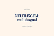 Milton Vaurgha Retro Serif, a Serif Font by Cruzine (Thumbnail 8 of 8)