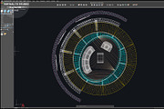 Virtual TV Studio Chat Set 20, an Architecture 3D Model by akerStudio (Thumbnail 26 of 26)